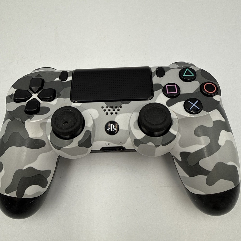 PlayStation 4 Dualshock PS4 Wireless OEM Controller White Gray Urban Camo 260112